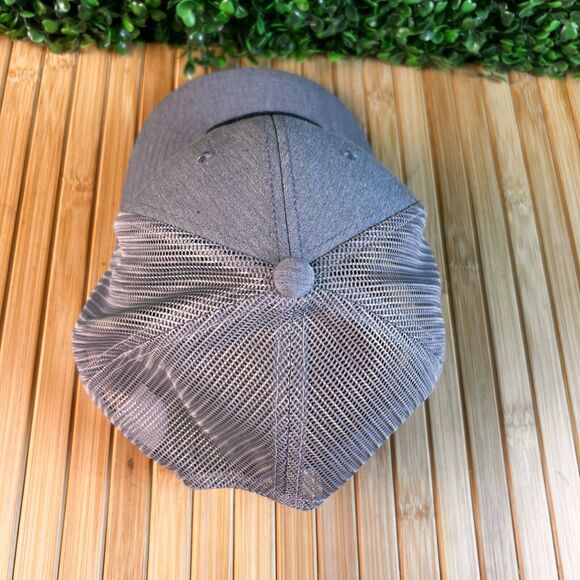 Travis Mathew THE PATCH Hat Heather Grey Adult OS Snap Back Trucker Hat Cap - Picture 11 of 11